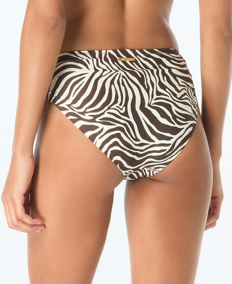 Vince Camuto Women's Printed Twist-Front Swim Bottoms
