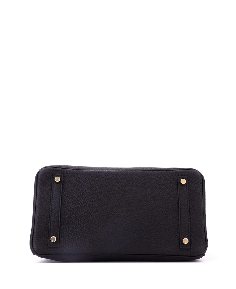 Pre-Owned Hermes Birkin Handbag Togo with Gold Hardware