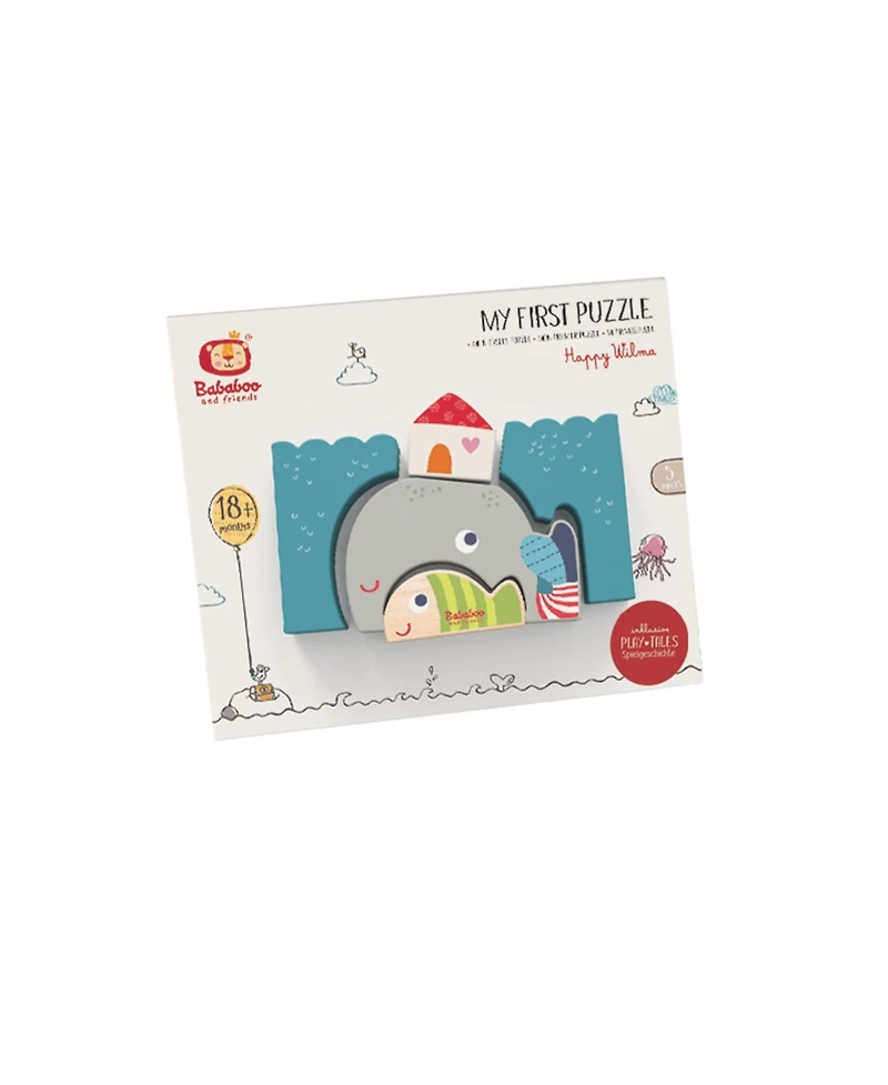 Bababoo and friends Happy Wilma Whale My First Puzzle