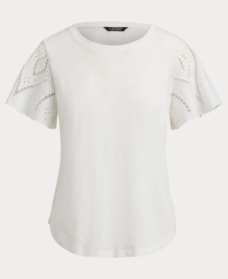 Lauren Ralph Women's Crewneck Top
