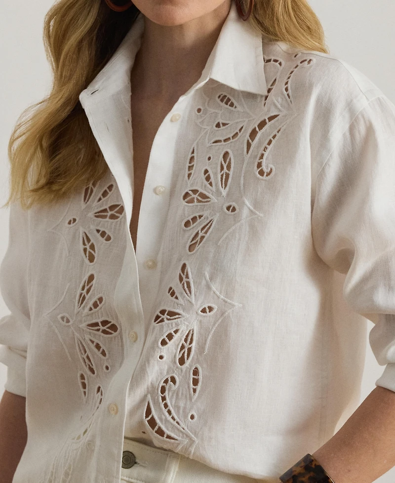 Lauren Ralph Women's Long-Sleeve Shirt