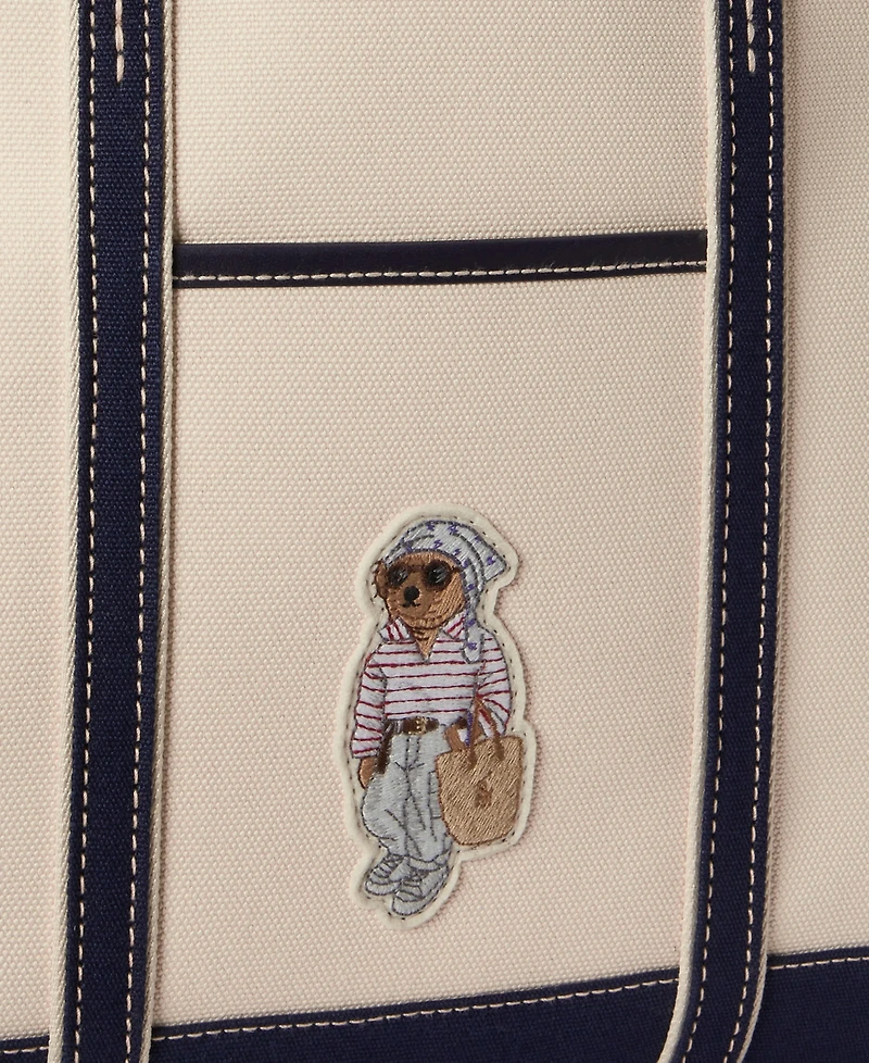 Polo Ralph Lauren Women's Bear Small Shopper Tote