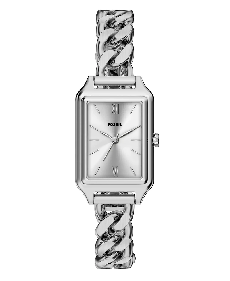 Fossil Women's Raquel Three-Hand Stainless Steel Watch, 23mm