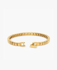 Square Dot Bracelet in Gold Vermeil