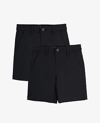 Xray 2 Pack Little Boy's Flex Waist Nylon Shorts, 4 - 7