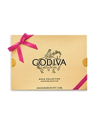 Godiva Assorted Chocolate Gold Gift Box with Azalea Ribbon