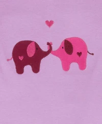 Leveret Toddler Girls Matching Doll Snug-Fit Cotton Long Sleeve All-Over Animal Print Pajamas