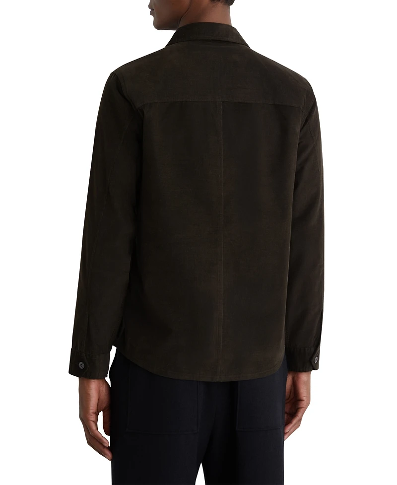 Reiss Men's Corduroy Twin-Pocket Overshirt
