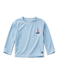 Sperry Baby Boys' Long-Sleeve Rashguard, Swim Trunks and Sunglasses, 3-Piece Set