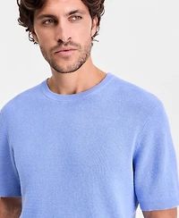 Alfani Men's Short-Sleeve Crewneck Sweater, Macy's Exclusive
