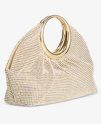 I.n.c International Concepts Ring Handle Diamond Mesh Clutch, Macy's Exclusive