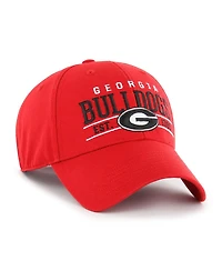 '47 Brand Men's Red Georgia Bulldogs Center Line Mvp Adjustable Hat