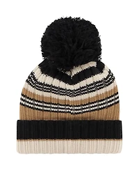 '47 Brand Women's Natural Arizona Cardinals Barista Cuffed with Pom Knit Hat