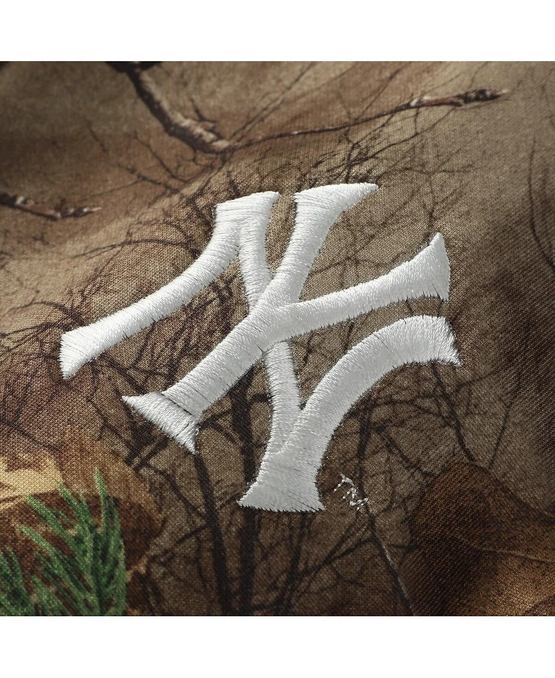 Dunbrooke Men's Camo New York Yankees Trophy Realtree Full-Zip Hoodie