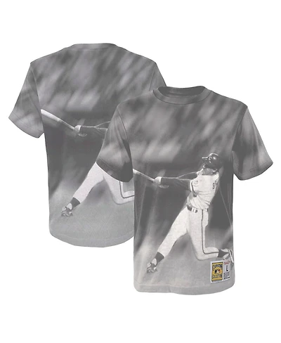 Mitchell & Ness Big Boys and Girls George Brett White Kansas City Royals Sublimated Player T-Shirt