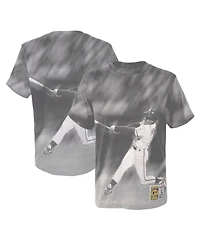 Mitchell & Ness Big Boys and Girls George Brett White Kansas City Royals Sublimated Player T-Shirt