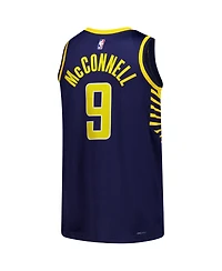 Nike Men's and Women's T.j. McConnell Navy Indiana Pacers Swingman Icon Edition Jersey