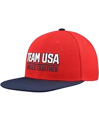 Outerstuff Big Boys and Girls Team Usa Red United Snapback Hat