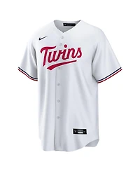 Nike Men's White Minnesota Twins Home Big Tall Replica Jersey
