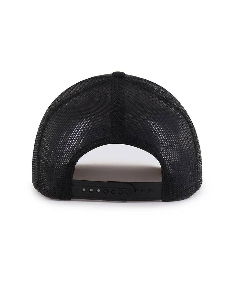 '47 Brand Men's Black Baltimore Orioles Pitstop Trucker Adjustable Hat