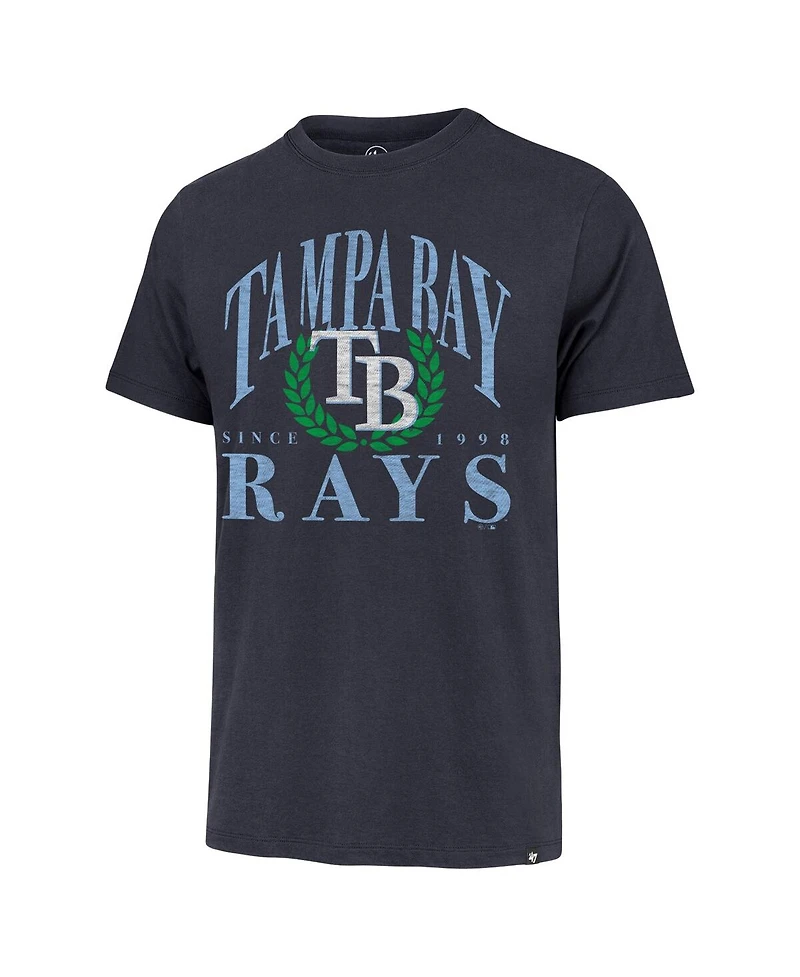 '47 Brand Men's Navy Tampa Bay Rays Pitchout Franklin T-Shirt