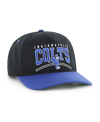 '47 Brand Men's Black Indianapolis Colts Flection Relaxed Hitch Adjustable Hat