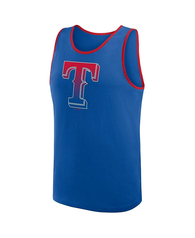 Logo Athletic Men's Royal Texas Rangers Unmatched Success Tank Top