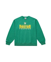 Mitchell & Ness Men's Green Boston Celtics Throw It Back Fleece Sweatshirt