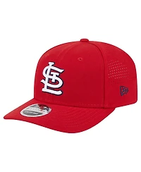 New Era Men's Red St. Louis Cardinals Performance 9SEVENTY Adjustable Hat
