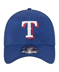 New Era Men's Royal Texas Rangers Tonal Camo 39THIRTY Flex Hat