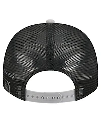 New Era Men's Cream/Black Chicago White Sox Banner A-Frame 9FIFTY Trucker Snapback Hat