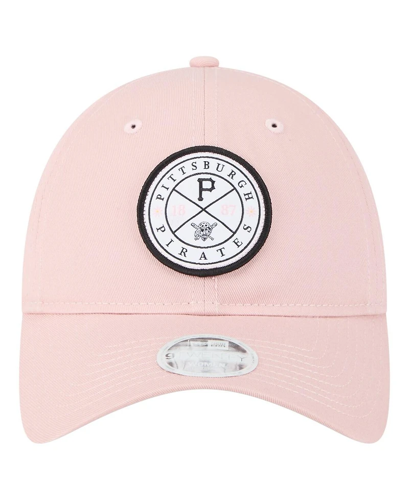 New Era Women's Pink Pittsburgh Pirates Bloom 9TWENTY Adjustable Hat