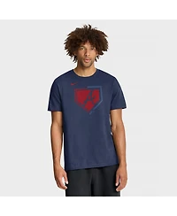 Nike Men's Navy Atlanta Braves Icon T-Shirt