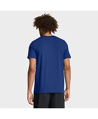 Nike Men's Royal Chicago Cubs Tri-Blend Logo T-Shirt