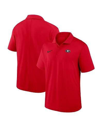 Nike Men's Red Georgia Bulldogs Primetime Victory Plus Dri-fit Polo Shirt