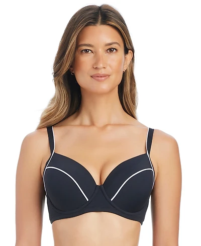 Bleu by Rod Beattie Women's Over-The-Shoulder Swim Bikini Top