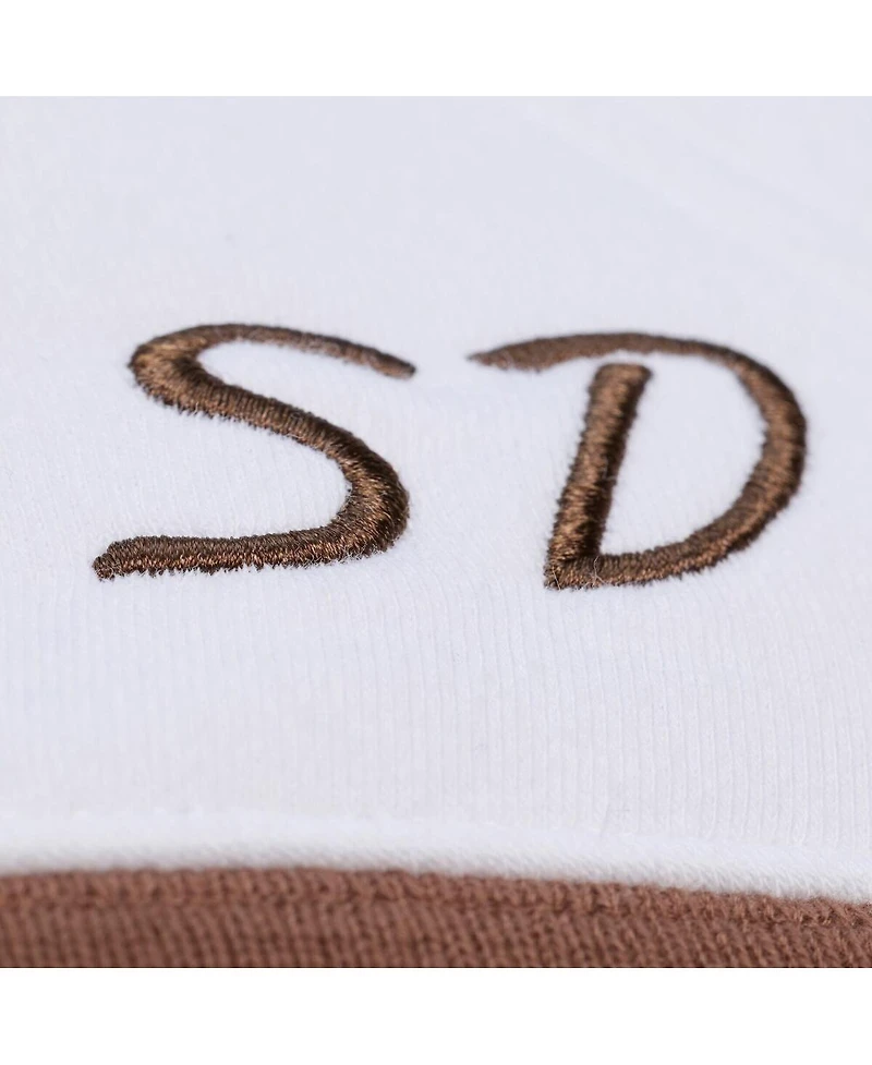 Mitchell & Ness Men's White San Diego Padres Cooperstown Collection Fleece Hoodie