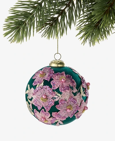 Holiday Lane Enchanted Forest Ball Ornament, Macy's Exclusive