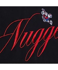 Mitchell & Ness Women's Black Denver Nuggets Hardwood Classics Script Lightweight Sweatshirt