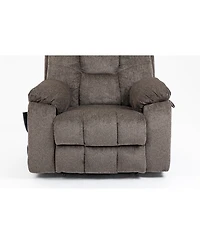 Clihome Old Age Electric Lift Chair, Flat High Density Foam Sofa, with Heating and Massage Functions, 180 Degrees
