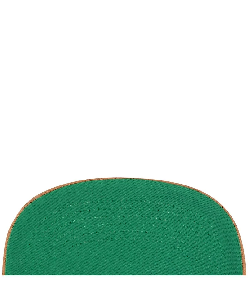 '47 Brand Men's Black/Brown Baltimore Orioles Cooperstown Break Wood Suede Hitch Adjustable Hat