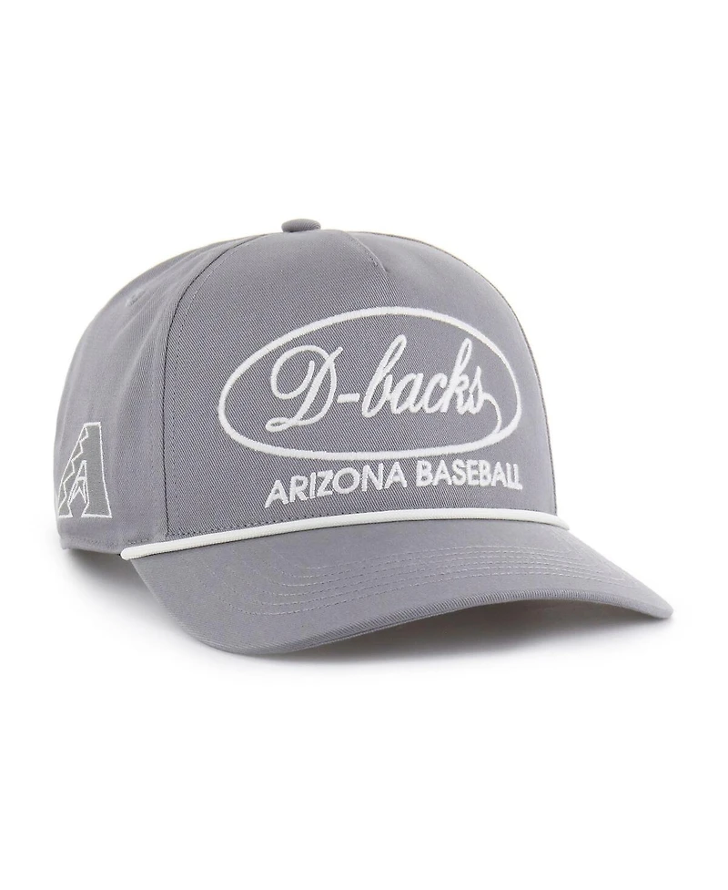 '47 Brand Men's Gray Arizona Diamondbacks Foundational Hitch Adjustable Hat
