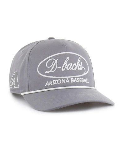 '47 Brand Men's Gray Arizona Diamondbacks Foundational Hitch Adjustable Hat