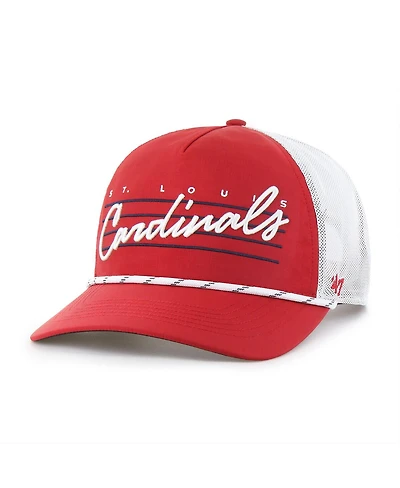 '47 Brand Men's Red St. Louis Cardinals Brrr Downburst Mesh Hitch Adjustable Hat