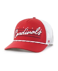 '47 Brand Men's Red St. Louis Cardinals Brrr Downburst Mesh Hitch Adjustable Hat