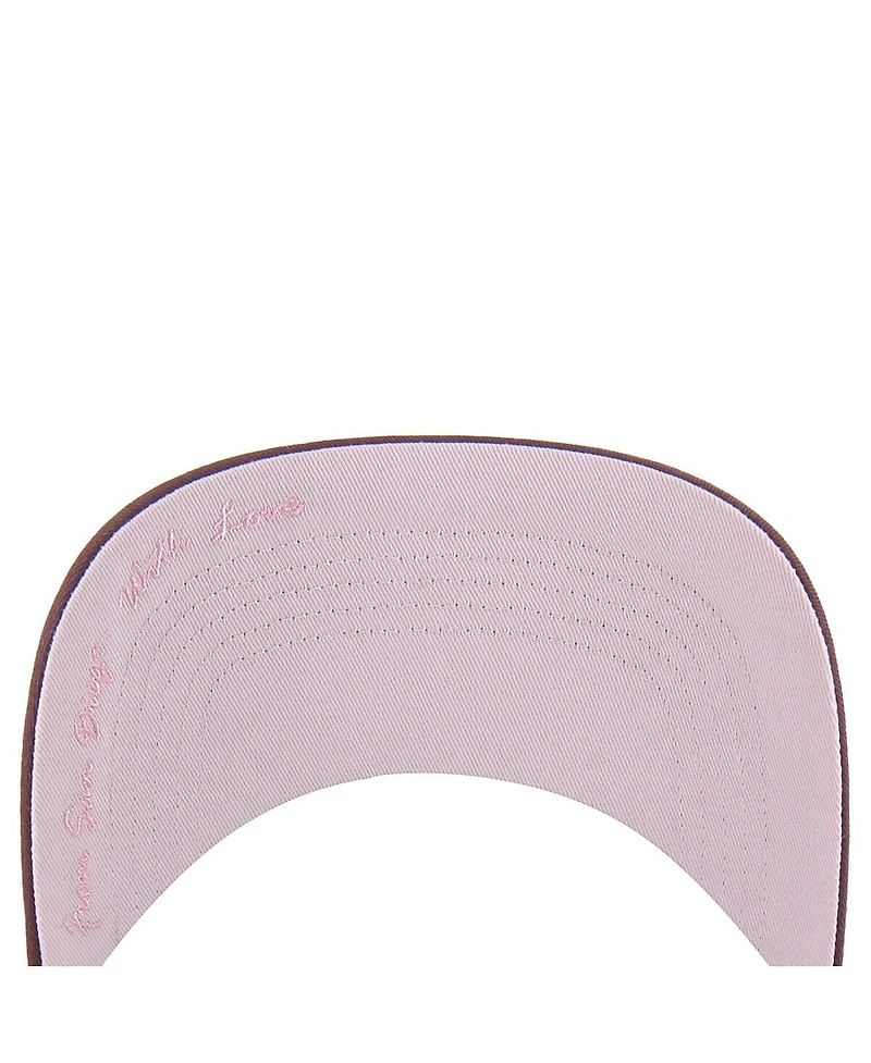 '47 Brand Men's and Women's Stone/Burgundy San Diego Padres Love Letter Adjustable Hitch Hat