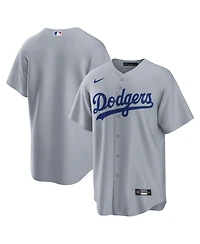 Nike Men's Gray Los Angeles Dodgers Road Replica Jersey