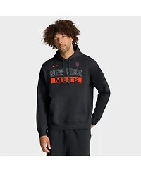 Nike Men's Black New York Mets Primetime Club Hoodie