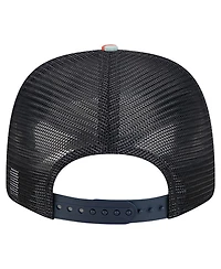 New Era Men's Denim/Navy Houston Astros Aztec Denim 9SEVENTY Adjustable Hat