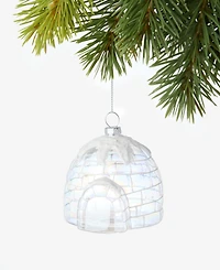 Holiday Lane Iced Delight Ice House Ornament, Macy's Exclusive